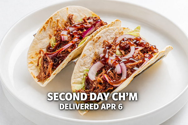 12 BBQ Pulled Beef Cassava Tortillas