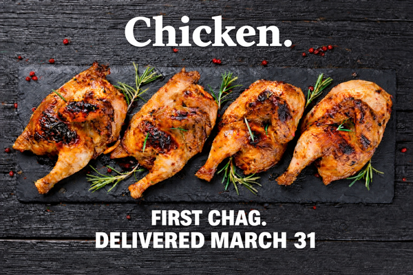 8 pcs Roasted Chicken on Bone and potatoes